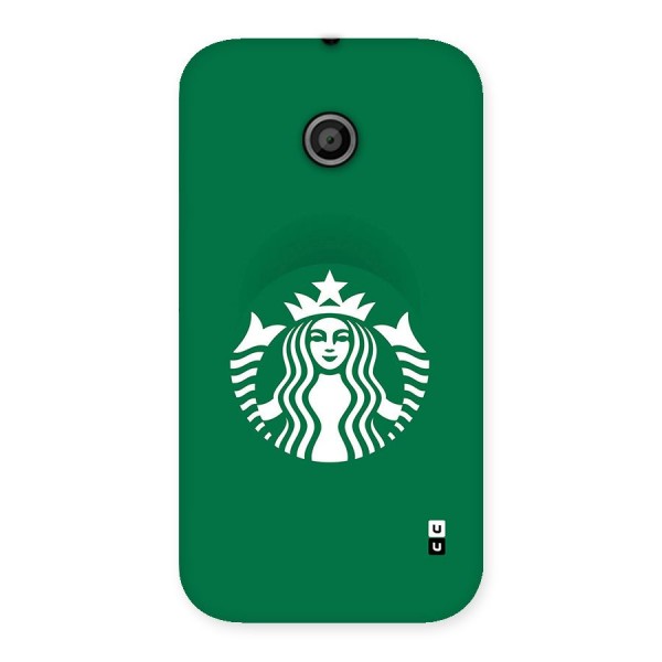 Lady StarBucks Back Case for Moto E