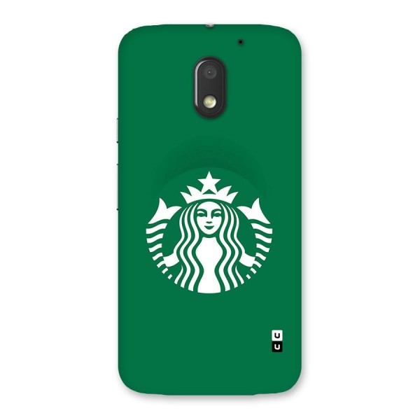 Lady StarBucks Back Case for Moto E3 Power