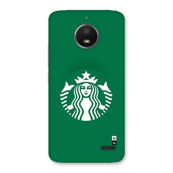 Lady StarBucks Back Case for Moto E4