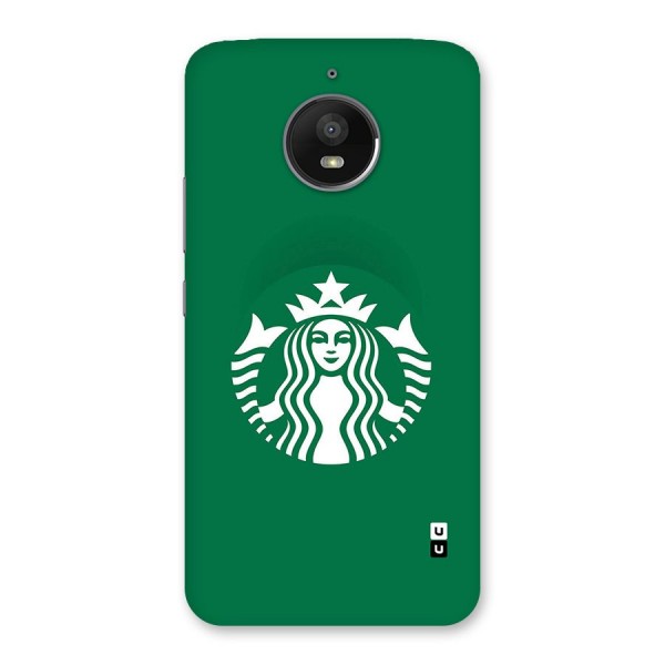 Lady StarBucks Back Case for Moto E4 Plus