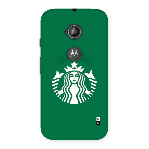 Lady StarBucks Back Case for Moto E 2nd Gen