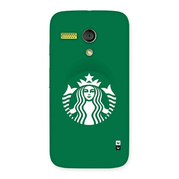 Lady StarBucks Back Case for Moto G