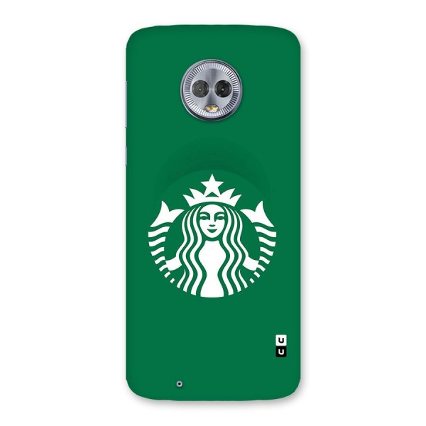 Lady StarBucks Back Case for Moto G6