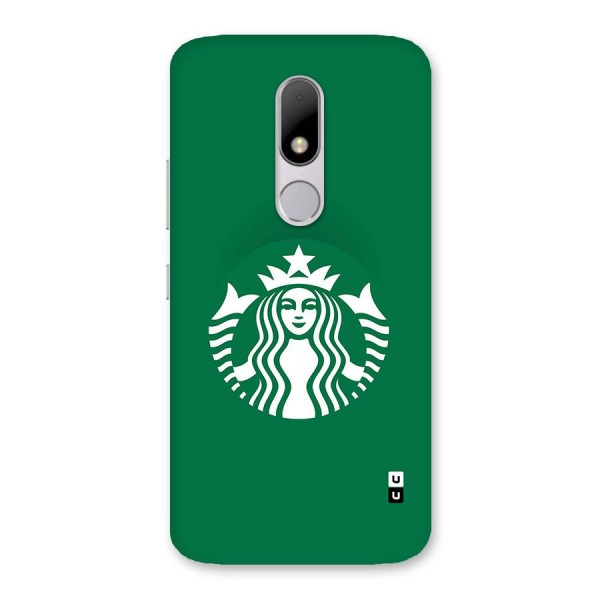 Lady StarBucks Back Case for Moto M