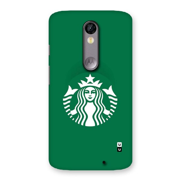 Lady StarBucks Back Case for Moto X Force