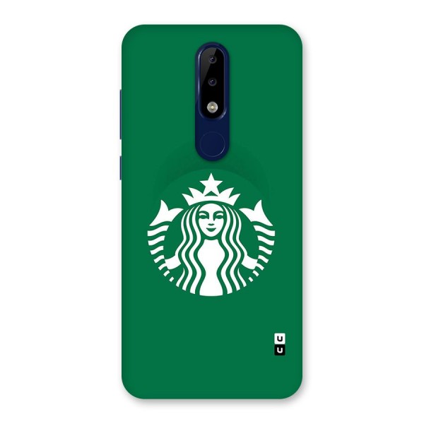 Lady StarBucks Back Case for Nokia 5.1 Plus