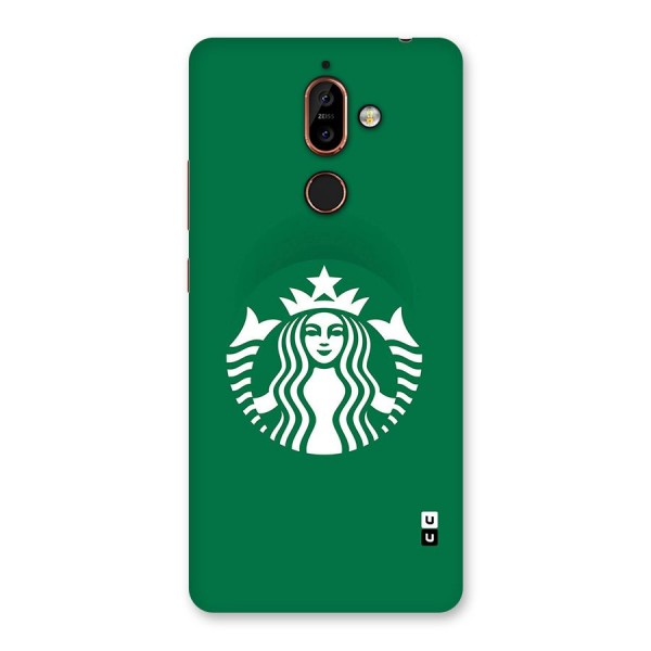 Lady StarBucks Back Case for Nokia 7 Plus