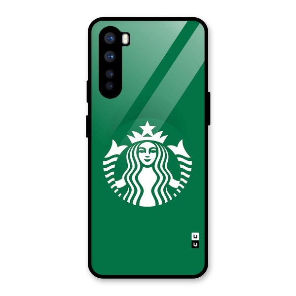 Lady StarBucks Glass Back Case for OnePlus Nord