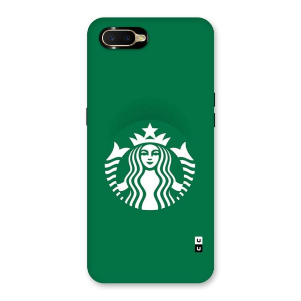 Lady StarBucks Back Case for Oppo K1