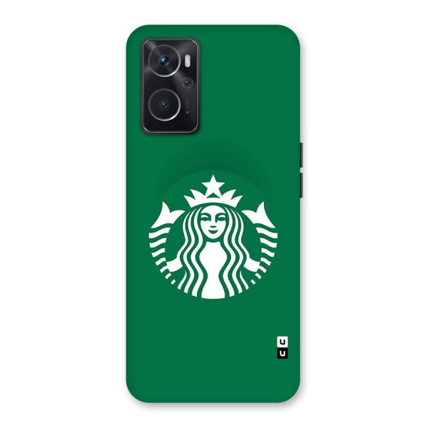 Lady StarBucks Glass Back Case for Oppo K10 4G