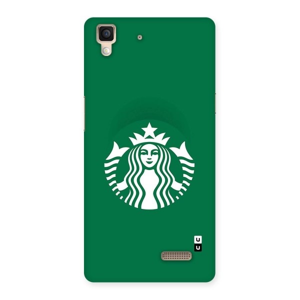 Lady StarBucks Back Case for Oppo R7