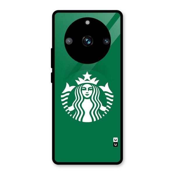 Lady StarBucks Glass Back Case for Realme 11 Pro