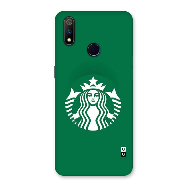 Lady StarBucks Back Case for Realme 3 Pro