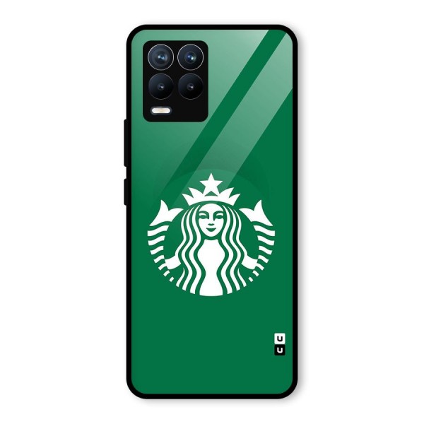 Lady StarBucks Glass Back Case for Realme 8