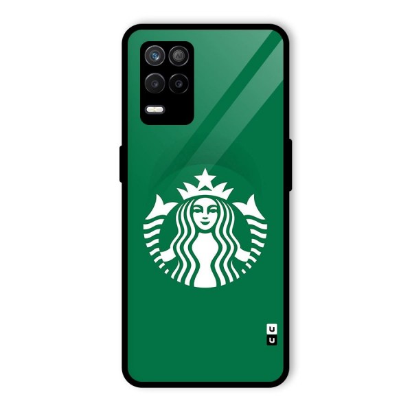 Lady StarBucks Glass Back Case for Realme 9 5G