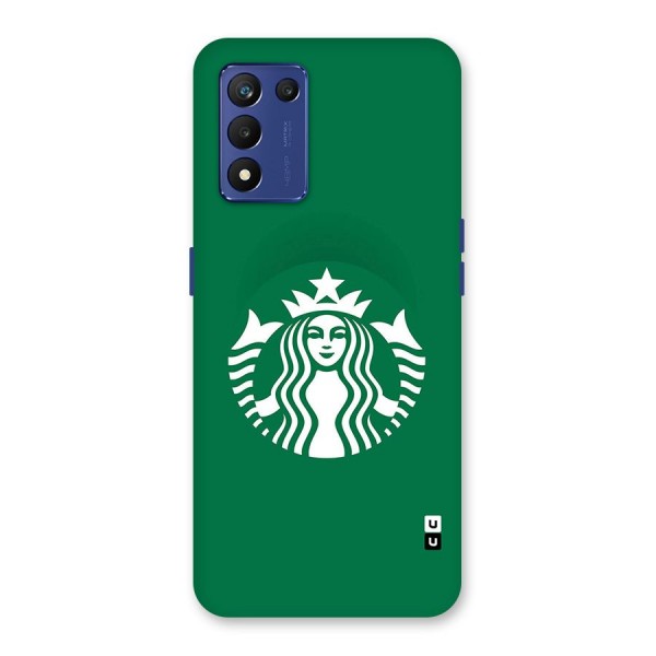 Lady StarBucks Glass Back Case for Realme 9 5G Speed