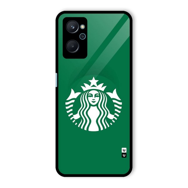 Lady StarBucks Glass Back Case for Realme 9i