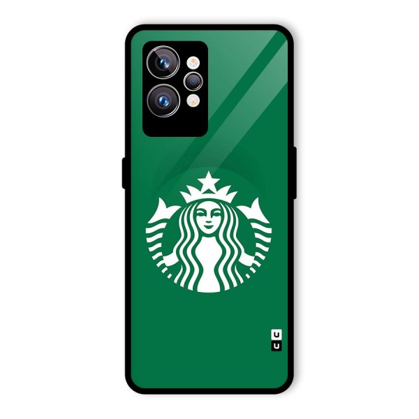 Lady StarBucks Glass Back Case for Realme GT2 Pro