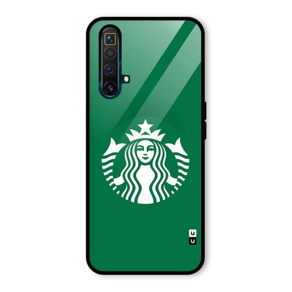 Lady StarBucks Glass Back Case for Realme X3 SuperZoom