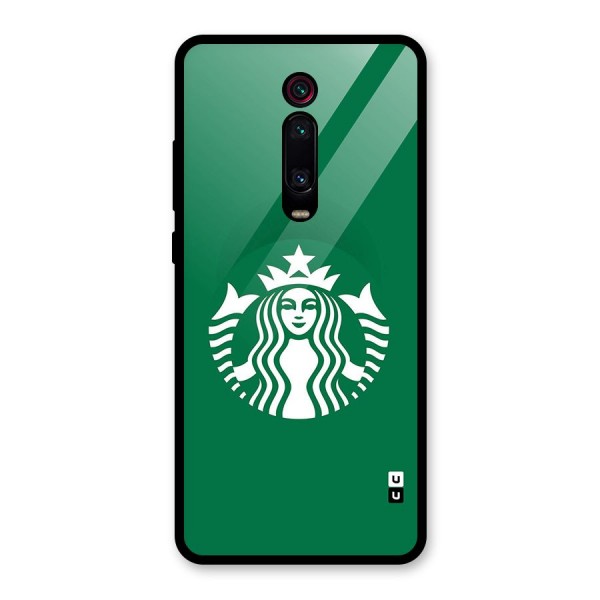 Lady StarBucks Glass Back Case for Redmi K20 Pro