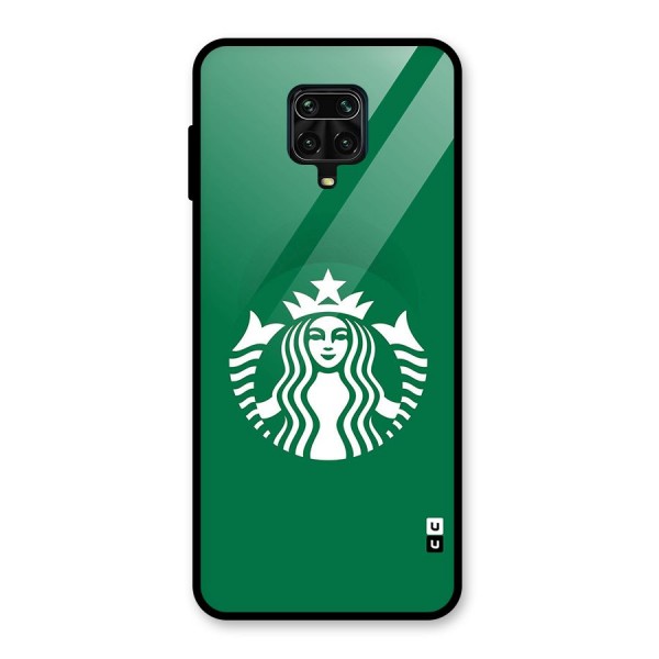 Lady StarBucks Glass Back Case for Redmi Note 10 Lite