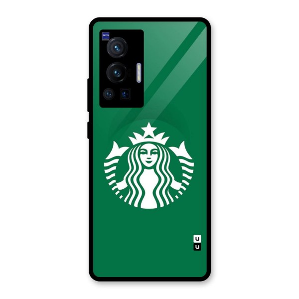 Lady StarBucks Glass Back Case for Vivo X70 Pro