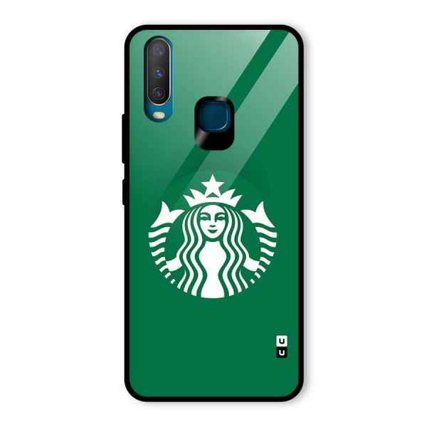 Lady StarBucks Glass Back Case for Vivo Y12