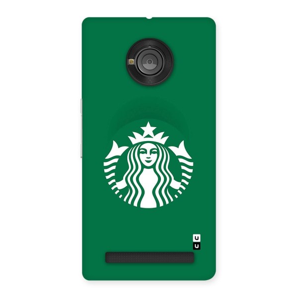 Lady StarBucks Back Case for Yuphoria