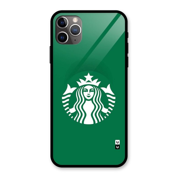 Lady StarBucks Glass Back Case for iPhone 11 Pro Max