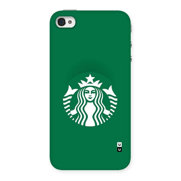 Lady StarBucks Back Case for iPhone 4 4s