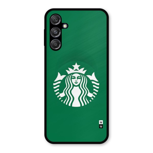 Lady StarBucks Metal Back Case for Galaxy M34 5G