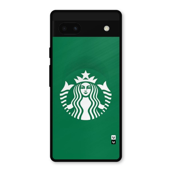 Lady StarBucks Metal Back Case for Google Pixel 6a