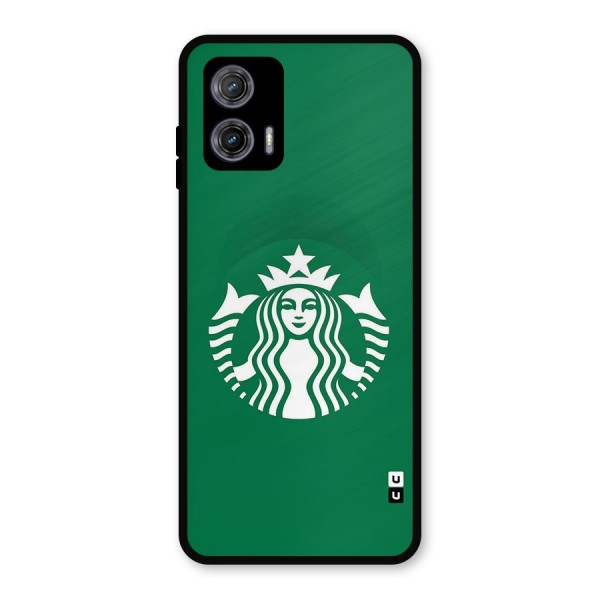 Lady StarBucks Metal Back Case for Moto G73