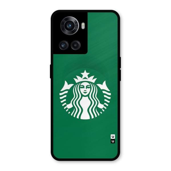 Lady StarBucks Metal Back Case for OnePlus 10R