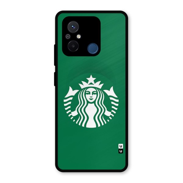 Lady StarBucks Metal Back Case for Poco C55