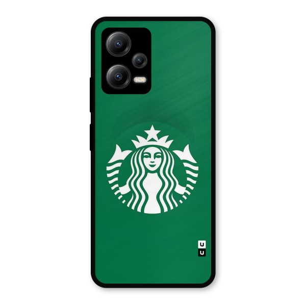 Lady StarBucks Metal Back Case for Poco X5