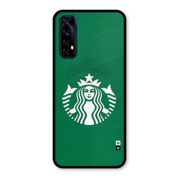 Lady StarBucks Metal Back Case for Realme 7