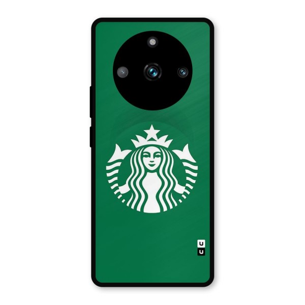 Lady StarBucks Metal Back Case for Realme Narzo 60 Pro