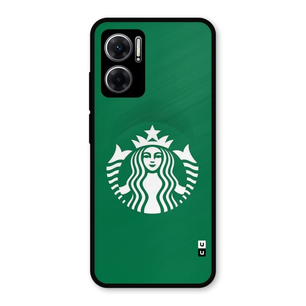 Lady StarBucks Metal Back Case for Redmi 11 Prime 5G