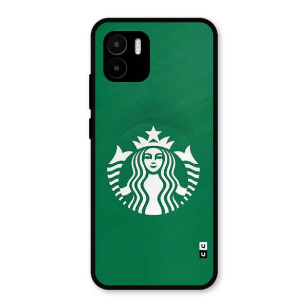 Lady StarBucks Metal Back Case for Redmi A1