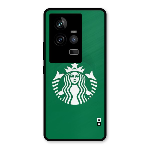 Lady StarBucks Metal Back Case for iQOO 11 5G