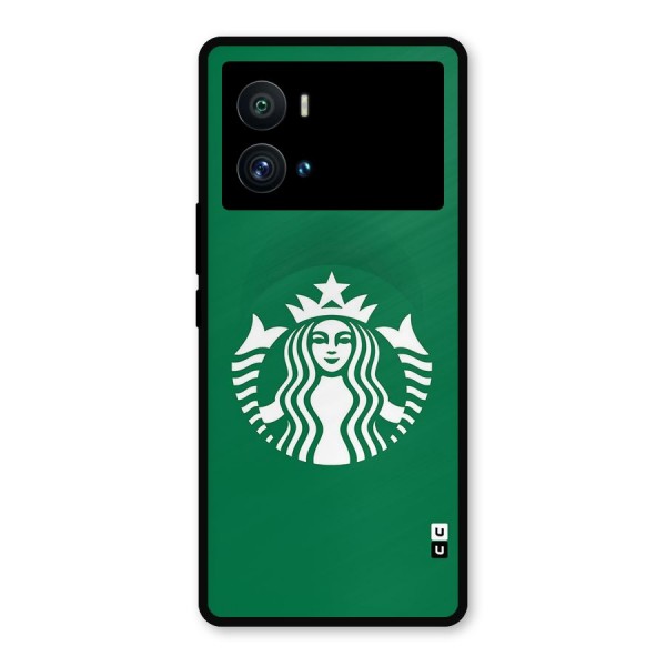 Lady StarBucks Metal Back Case for iQOO 9 Pro