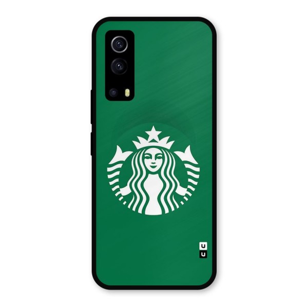 Lady StarBucks Metal Back Case for iQOO Z3