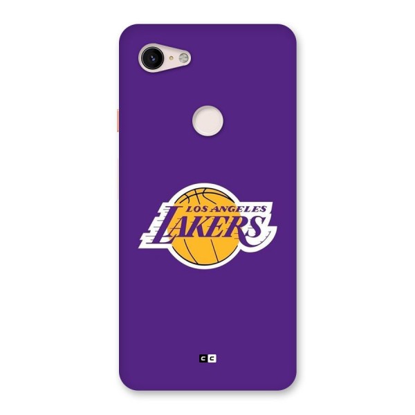 Lakers Angles Back Case for Google Pixel 3 XL