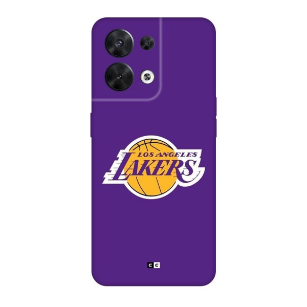 Lakers Angles Back Case for Oppo Reno8 5G