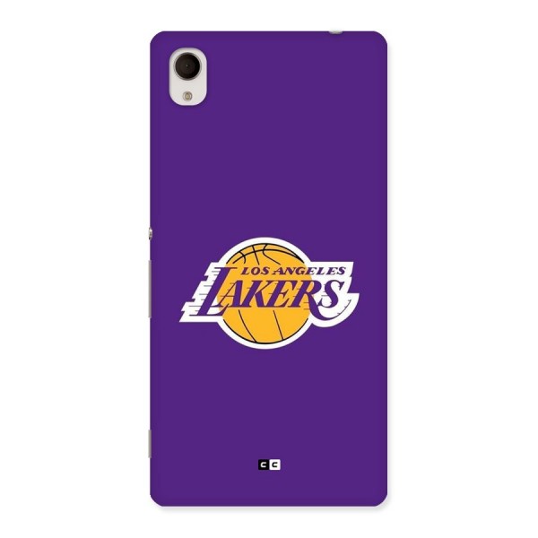 Lakers Angles Back Case for Xperia M4 Aqua