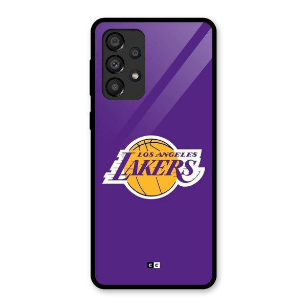 Lakers Angles Glass Back Case for Galaxy A33 5G