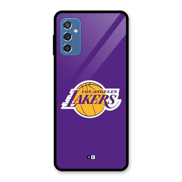 Lakers Angles Glass Back Case for Galaxy M52 5G