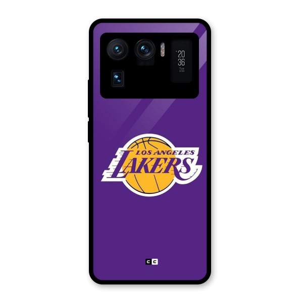 Lakers Angles Glass Back Case for Mi 11 Ultra