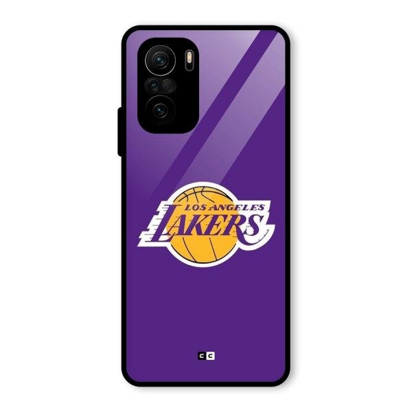 Lakers Angles Glass Back Case for Mi 11x